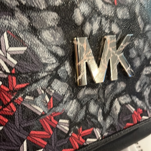 NWT Michael Kors collection, rare numbered edition Hudson graphic logo backpack - Picture 2 of 13